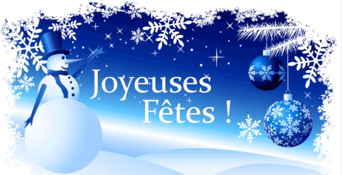 joyeuses fêtes