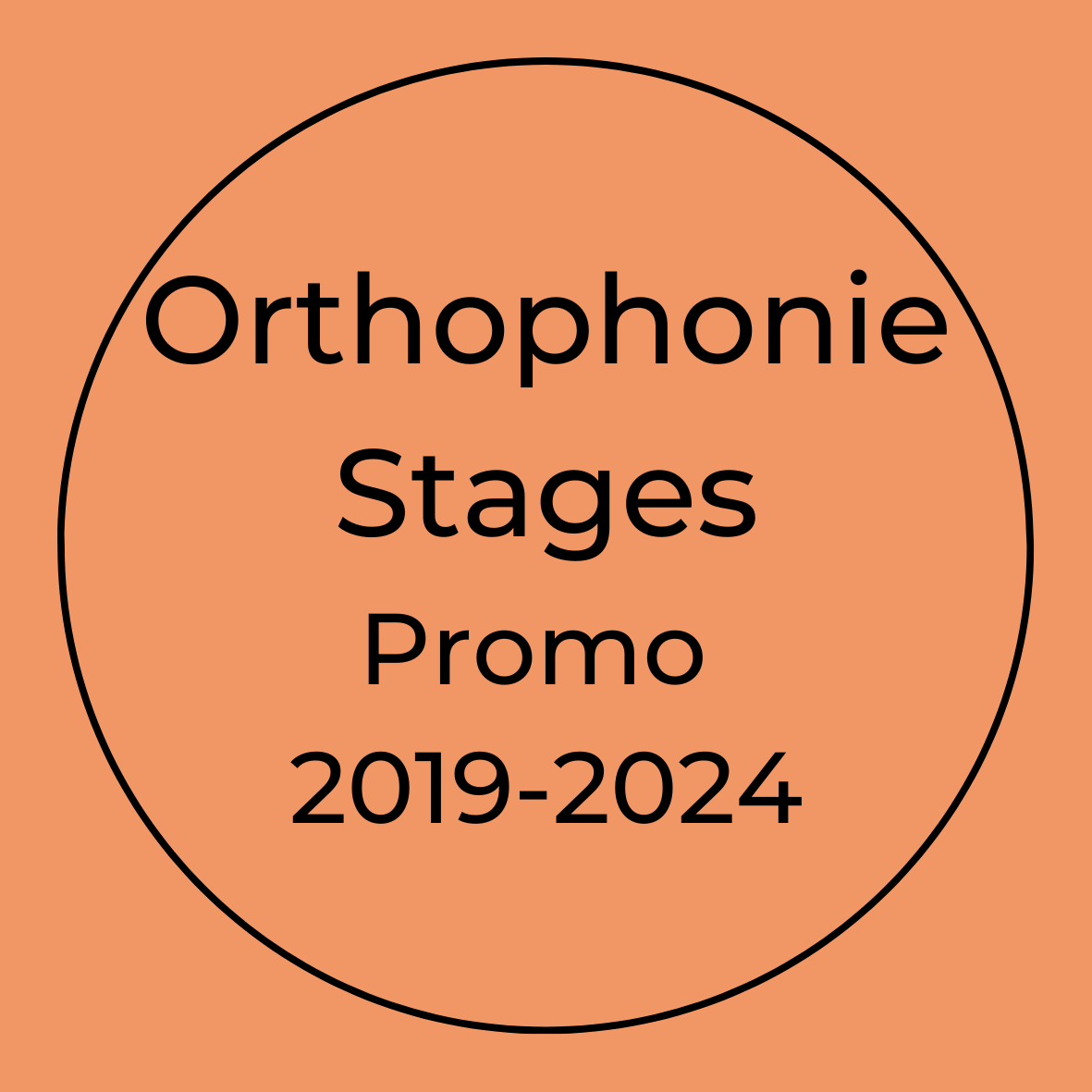 Orthophonie Stages Promo 2019-2024